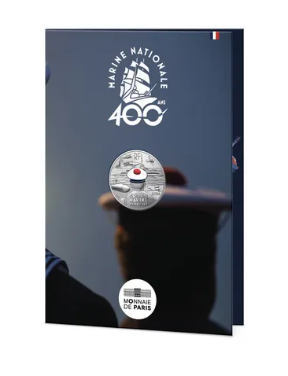 França 10€ 400 Anos da Marinha Francesa 2026