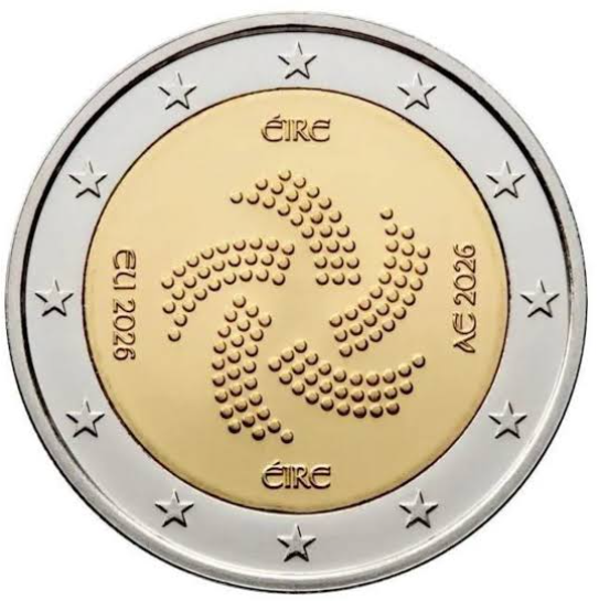 Irlanda 2€ Presidência do Conselho Europeu 2026