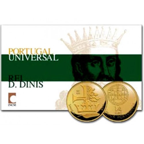 Portugal 1/4€ Dom Dinis 2008 ouro