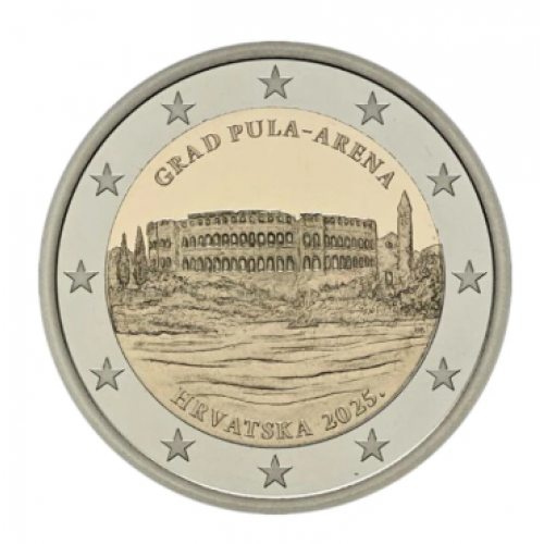 Croácia 2€ Pula 2025