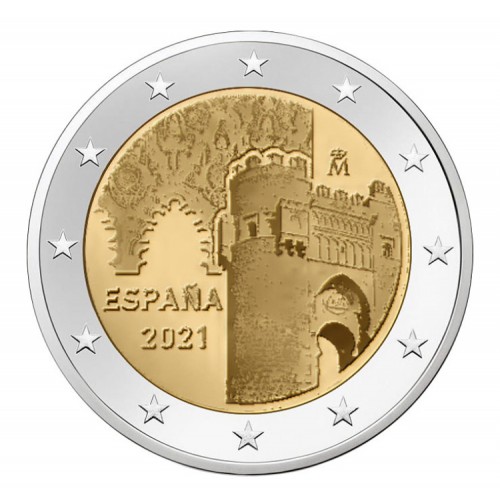 Espanha 2€ Cidade de Toledo 2021