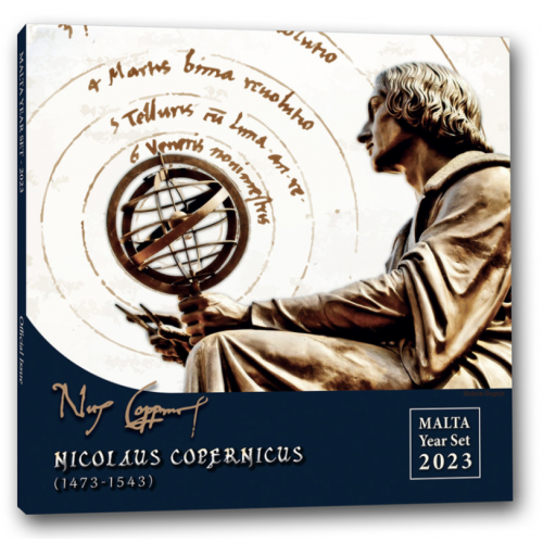 Malta Bnc 2023 - Incluí moeda de 2€ Nicolaus Copernicus