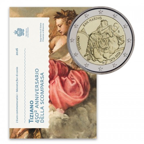 São Marino 2€ Tiziano BNC 2026