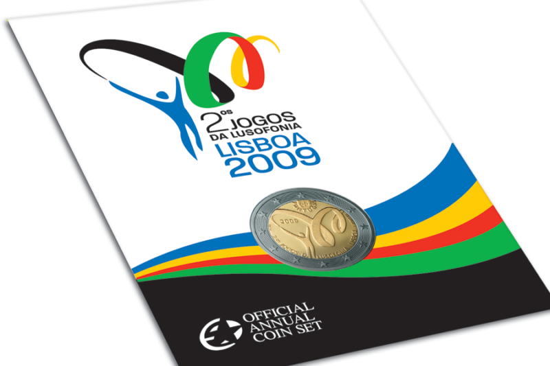 Portugal 2€ II Jogos da Lusofonia 2009 BNC