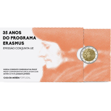 Portugal 2€ 35 Anos do Programa Erasmus 2022 Proof
