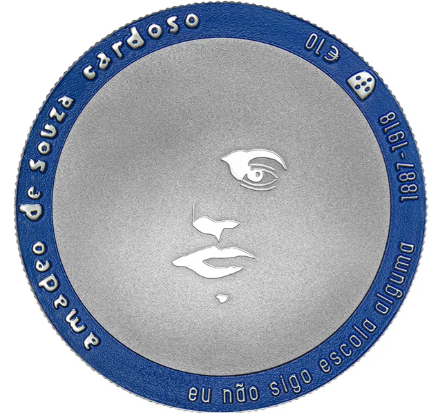 Portugal 10€ Amadeo de Souza-Cardoso Prata Proof 2026