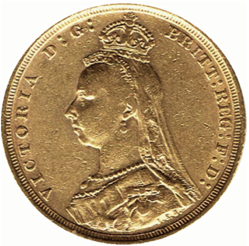 Libra (Sovereign) Victoria Coroada Ouro (2)