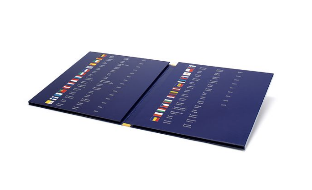 Álbum Presso para Colecção Euro 25 Países 