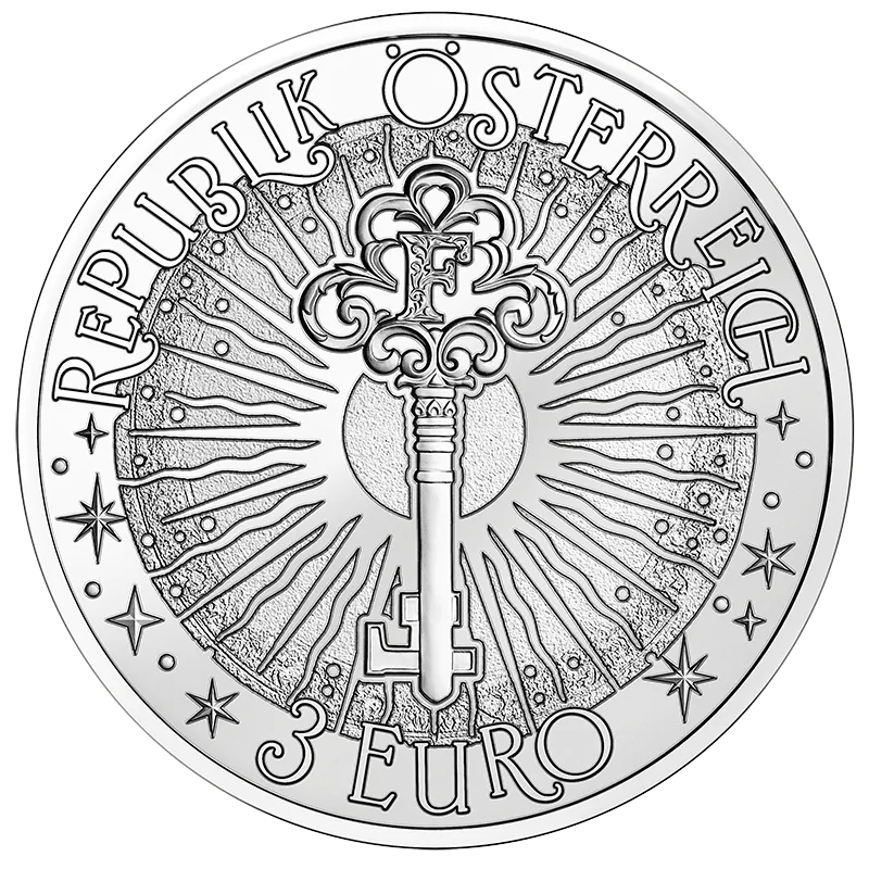 Áustria 3 € O Basilisco 2026 
