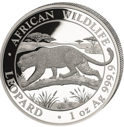 Somalia 100 Shillings Leopardo 1oz 2026