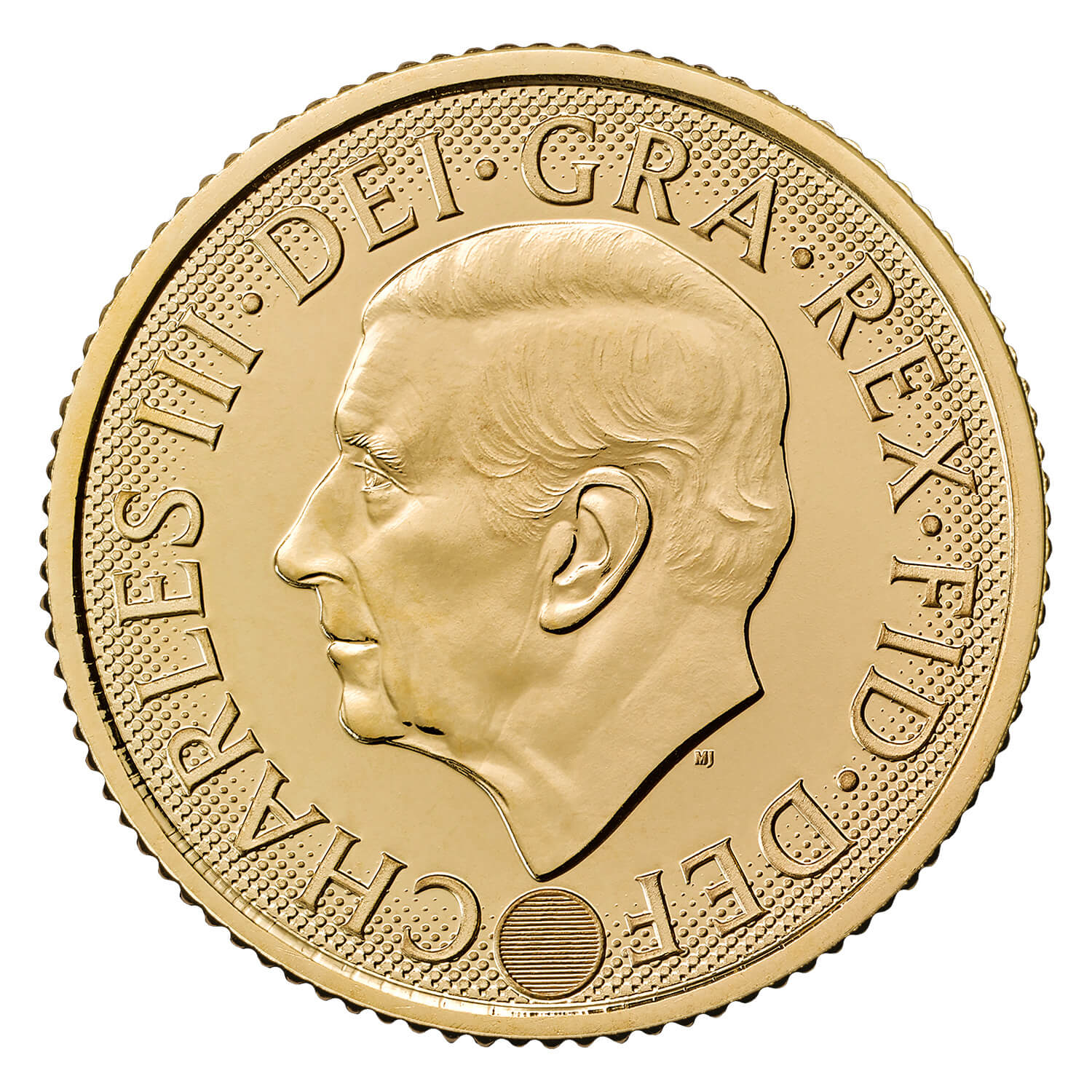 UK 1/2 Libra (Half Sovereign) Carlos III 2027 Ouro 