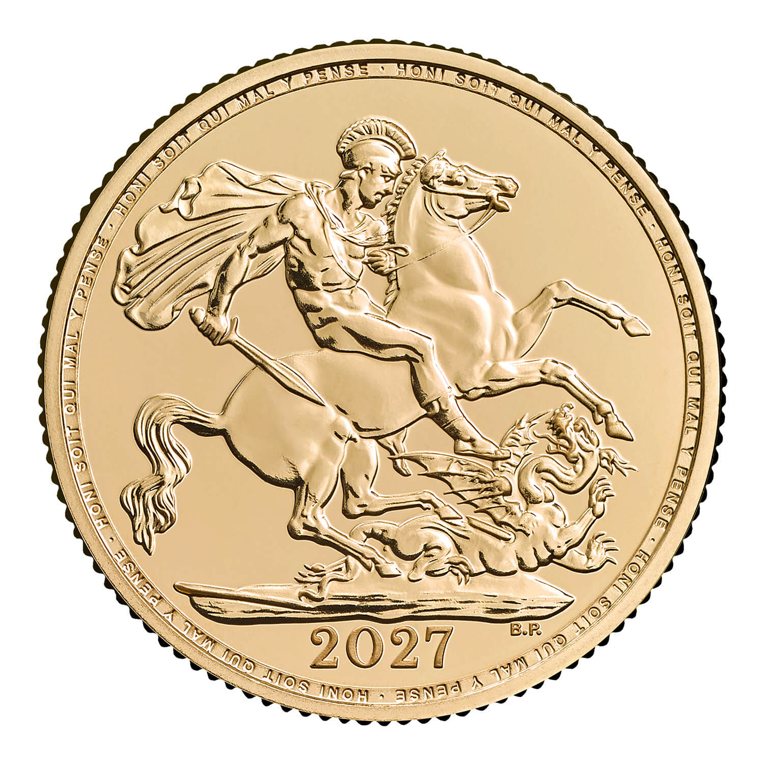 UK Libra (Sovereign) Carlos III 2027 Ouro 