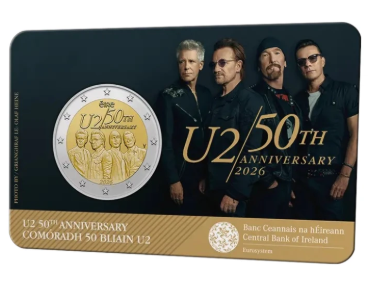 Irlanda 2€ U2 2026
