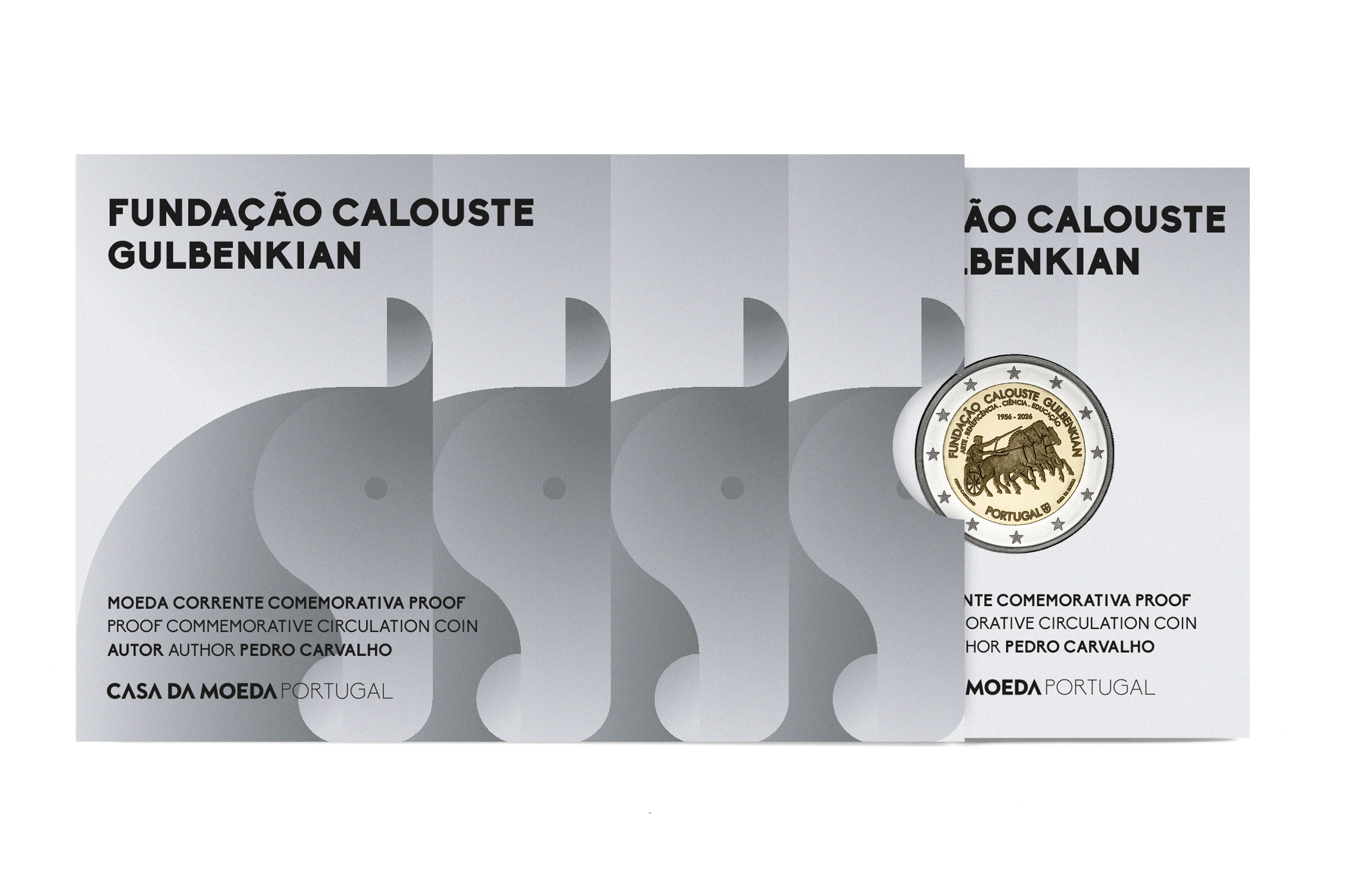 Portugal 2€ 70 Anos da Fundação Calouste Gulbenkian Proof 2026