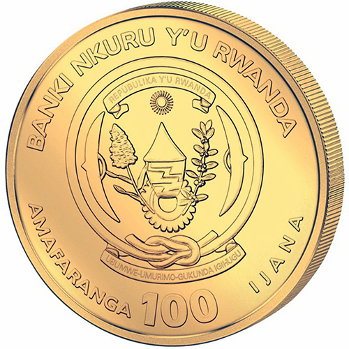 Rwanda 100 Francos Rwandais 