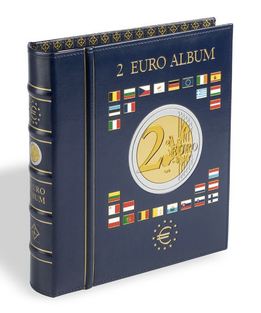 Álbum Vista para Moedas 2€