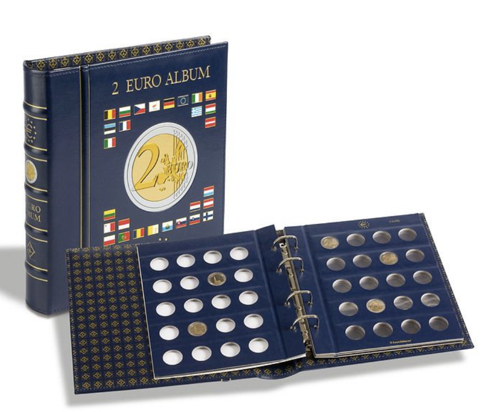 Álbum Vista para Moedas 2€