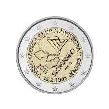 Eslováquia 2€ Grupo Visegrad 2011