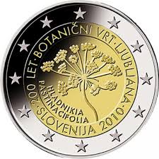 Eslóvenia 2€ Jardim Botânico de Liubliana 2010
