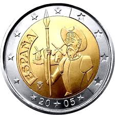 Espanha 2€ D. Quixote 2005