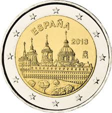 Espanha 2€ Escorial 2013