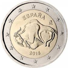 Espanha 2€ Grutas de Altamira 2015