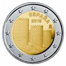 Espanha 2€ Cidade de Ávila 2019