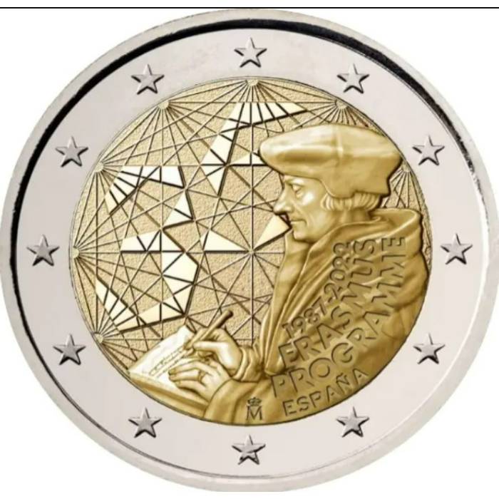 Espanha 2€ Erasmus 2022