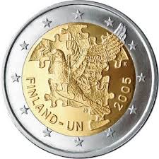 Finlândia 2€ Nações Unidas 2005