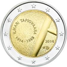 Finlândia 2€ 100º Aniv de Ilmari Tapiovaara 2014