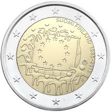 Finlândia 2€ 30 anos da Bandeira 2015