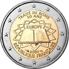 França 2€ Tratado de Roma 2007