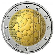 França 2€ Corn Flower 2018