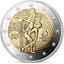 França 2€ Jogos Olímpicos 2024 - 2022 (alvéolo)
