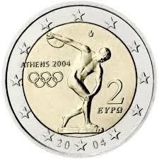 Grécia 2€ Jogos Olímpicos Atenas 2004