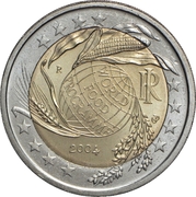 Itália 2€ Programa Mundial Alimentar 2004