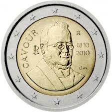 Itália 2€ Conde Cavour 2010