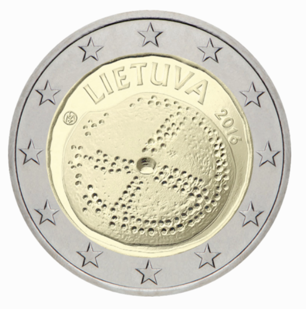 Lituânia 2€ Cultura do Báltico 2016