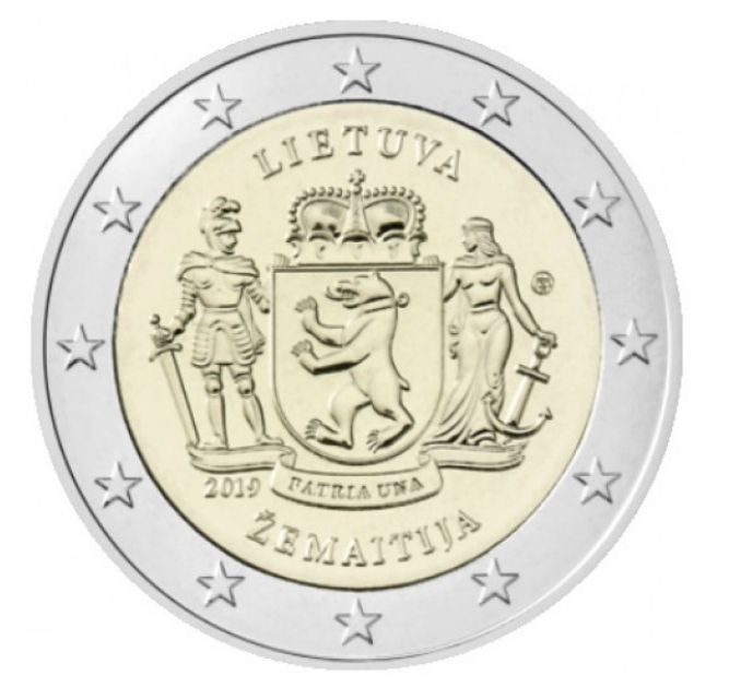 Lituânia 2€ Samogitia 2019