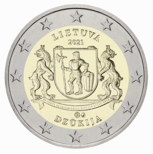 Lituânia 2€ Dzukija 2021