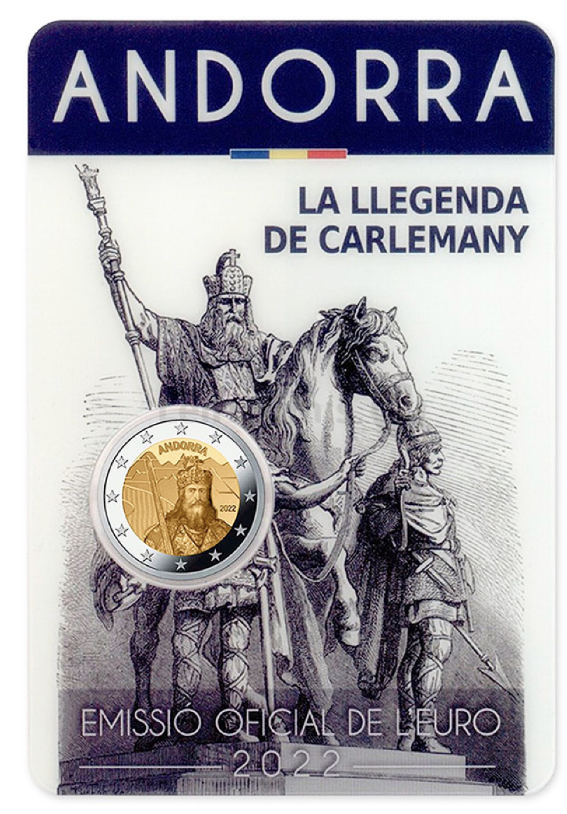 Andorra 2€ A lenda de Carlos Magno 2022