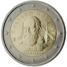 Itália 2€ Galileu Galilei 2014