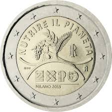 Itália 2€ Expo Milão 2015