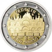 Itália 2€ Veneza - Praça de São Marcos 2017