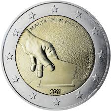 Malta 2€ 1º Eleição Representativa 2011