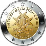 Malta 2€ Força Policial 2014