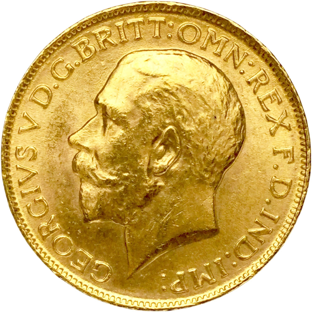 Libra (Sovereign) Jorge V Ouro