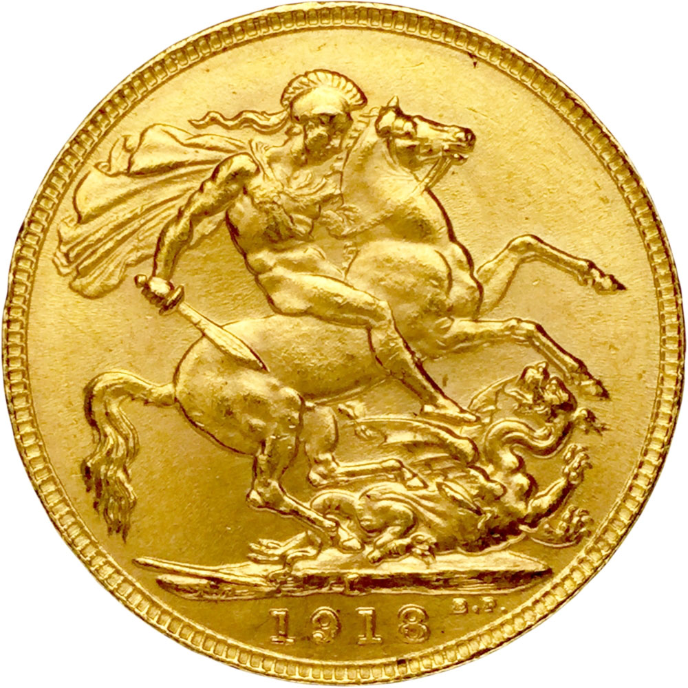 Libra (Sovereign) Jorge V Ouro