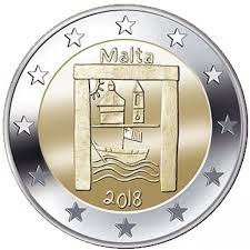 Malta 2€ Património Cultural 2018