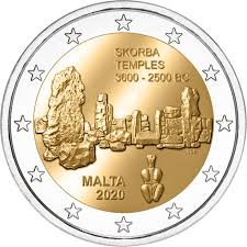 Malta 2€ Templos de Skorba 2020